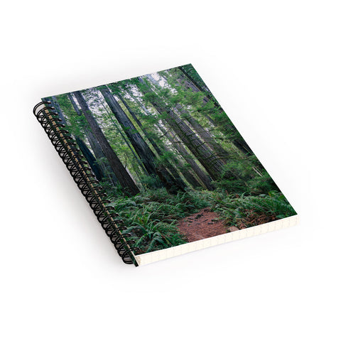 J. Freemond Visuals Among the Giants Spiral Notebook