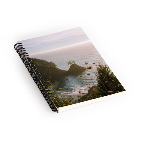 J. Freemond Visuals Golden Coast Spiral Notebook
