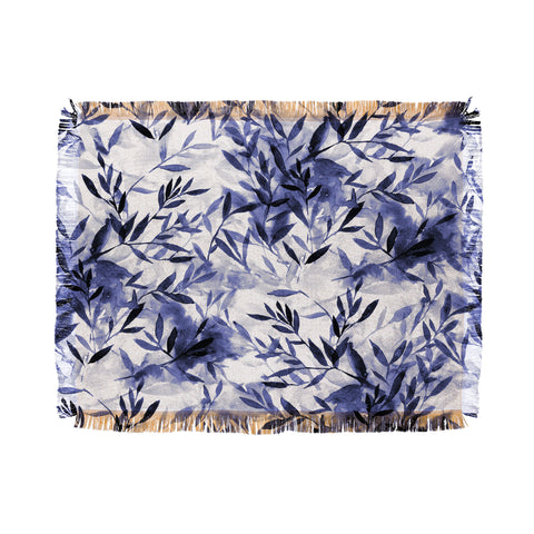 Jacqueline Maldonado Changes Indigo Throw Blanket