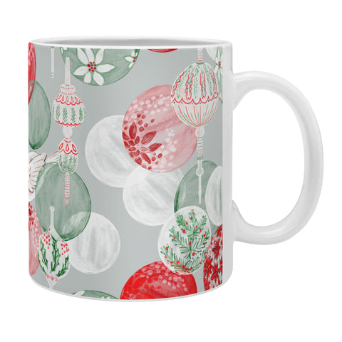 Jacqueline Maldonado Christmas Dove Ornaments Coffee Mug