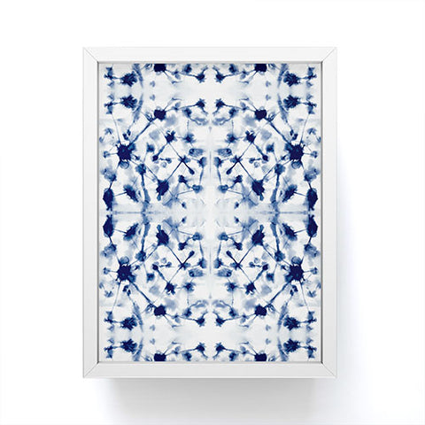 Jacqueline Maldonado Cosmic Connections Blue Framed Mini Art Print