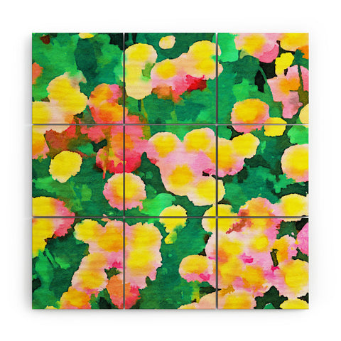 Jacqueline Maldonado Daisy Patch Wood Wall Mural