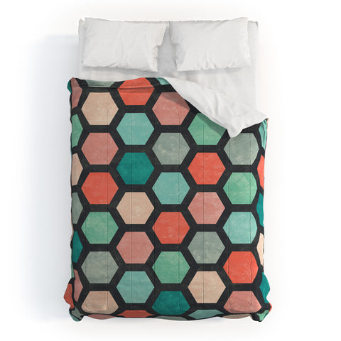 Jacqueline Maldonado Hexagon 1 Comforter