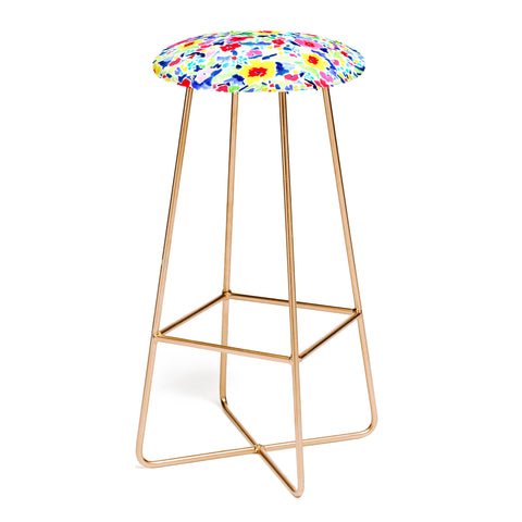 Jacqueline Maldonado Livs Room Yellow Bar Stool