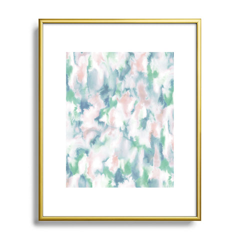 Jacqueline Maldonado Love Spell Green Pink Blue Metal Framed Art Print