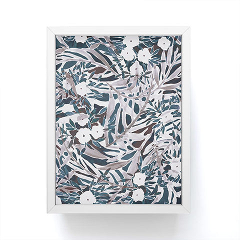 Jacqueline Maldonado Tropical Daydream Deep Neutral Framed Mini Art Print