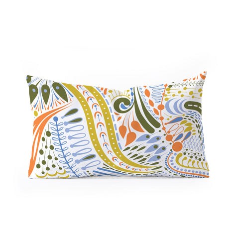 Jenean Morrison A Very Good Idea Oblong Throw Pillow