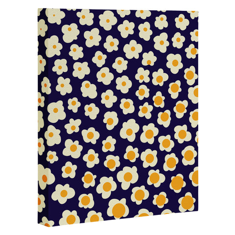 Jenean Morrison Sunny Side Floral Art Canvas