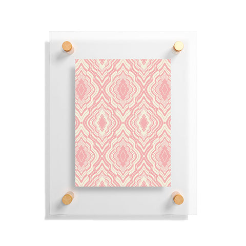 Jenean Morrison Wave of Emotions Pink Floating Acrylic Print