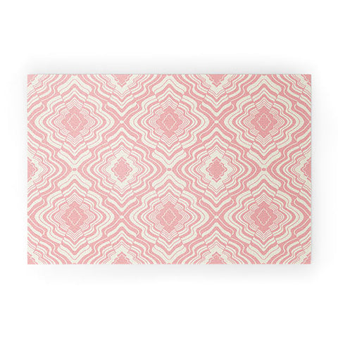 Jenean Morrison Wave of Emotions Pink Welcome Mat