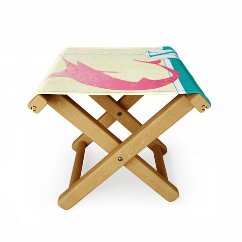 Jennifer Hill Miss Xiphias Folding Stool