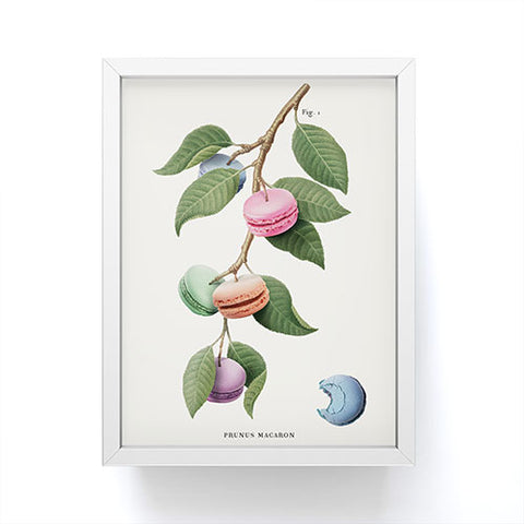 Jonas Loose Macaron Plant Framed Mini Art Print