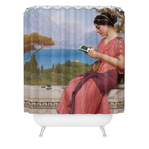 Jonas Loose The Game Of Love Shower Curtain