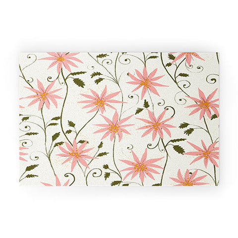 Joy Laforme Folklore Floral Welcome Mat