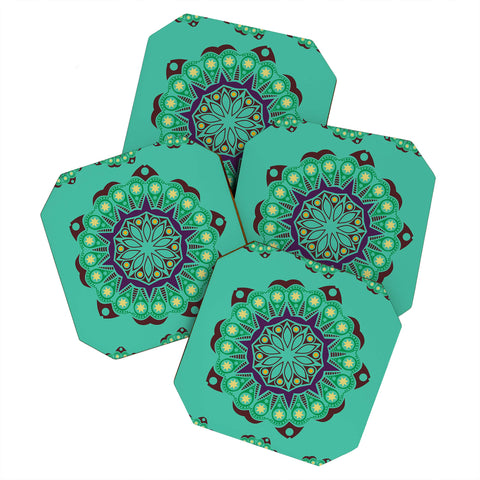 Juliana Curi India 5 Coaster Set