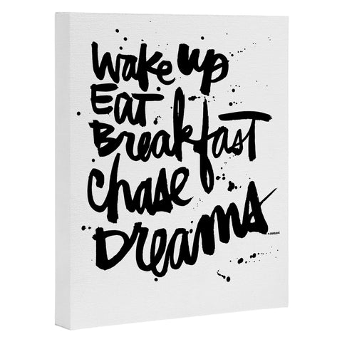 Kal Barteski WAKE UP Art Canvas