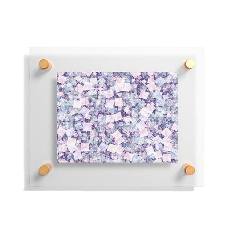 Kaleiope Studio Pastel Jumbled Squares Floating Acrylic Print