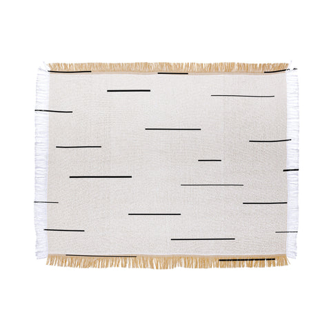 Kelly Haines Modern Lines Throw Blanket