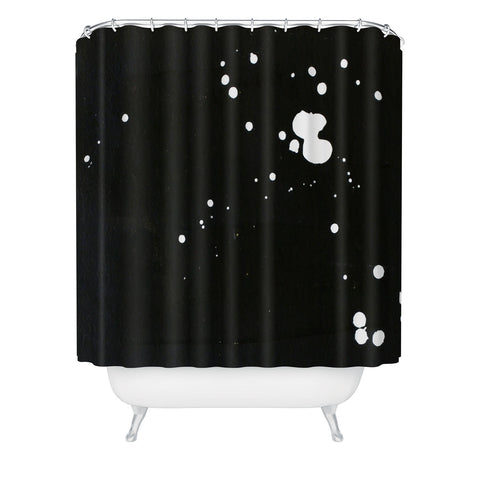 Kent Youngstrom black sky Shower Curtain