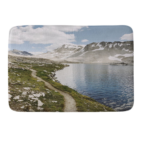 Kevin Russ High Sierra Lake Memory Foam Bath Mat