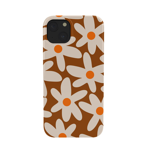Kierkegaard Design Studio Daisy Time Retro Floral Pattern Phone Case