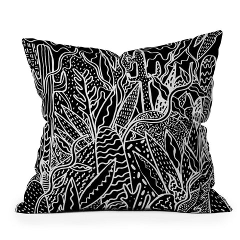 Kris Tate The Garden Throw Pillow