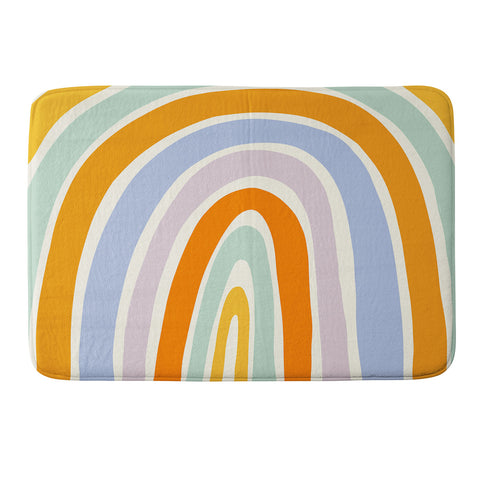 Lane and Lucia Mod Rainbow Memory Foam Bath Mat