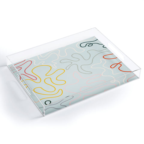 Lane and Lucia Rainbow Pathway Acrylic Tray