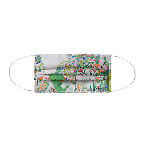 Lara Lee Meintjes Painterly Floral Jungle Face Mask