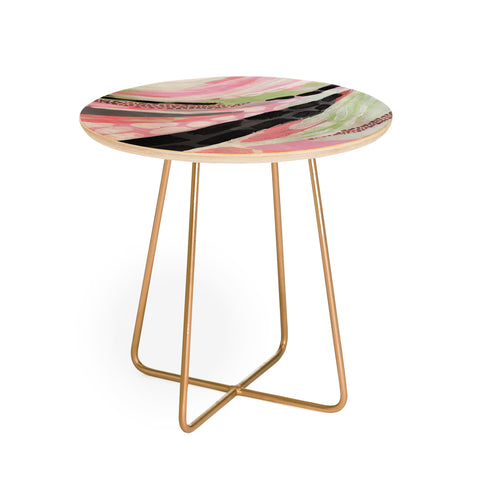 Laura Fedorowicz Blush for Days Round Side Table