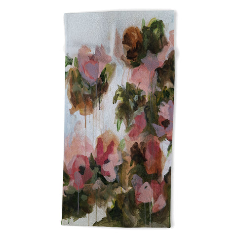 Laura Fedorowicz Floral Muse Beach Towel