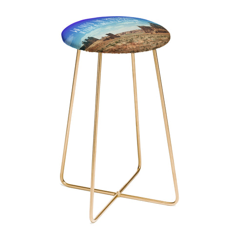 Leah Flores Edward Abbey X Escape Counter Stool