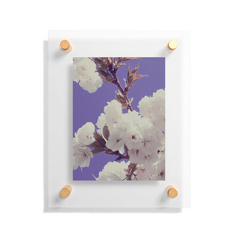 Leah Flores Springtime Flowers Floating Acrylic Print