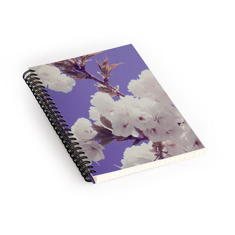 Leah Flores Springtime Flowers Spiral Notebook