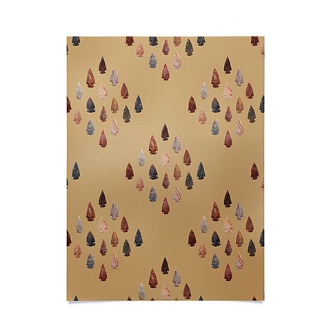 Lisa Argyropoulos Arrowheads Diamond Earth Poster