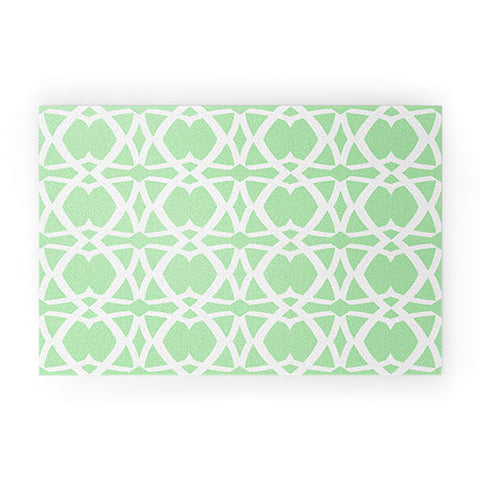 Lisa Argyropoulos Mezzo Mint Welcome Mat