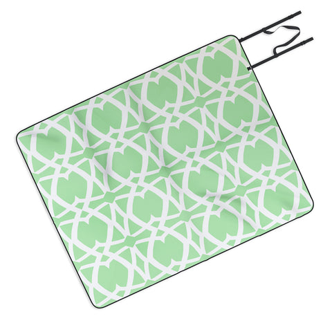 Lisa Argyropoulos Mezzo Mint Picnic Blanket