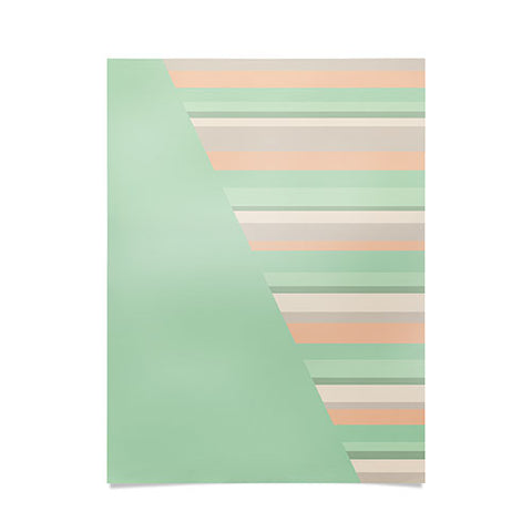 Lisa Argyropoulos Striped Desert Sage Poster