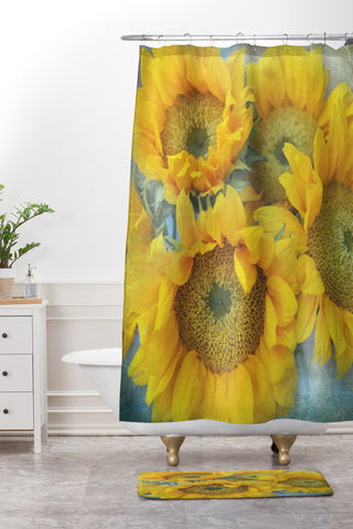 Lisa Argyropoulos Sunny Disposition Shower Curtain And Mat