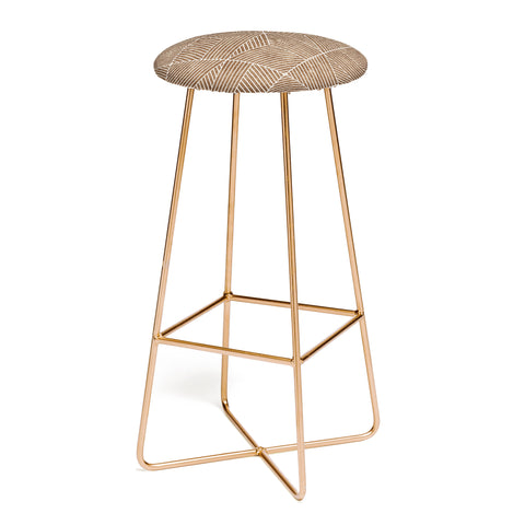 Little Arrow Design Co bohemian geometric tiles brow Bar Stool