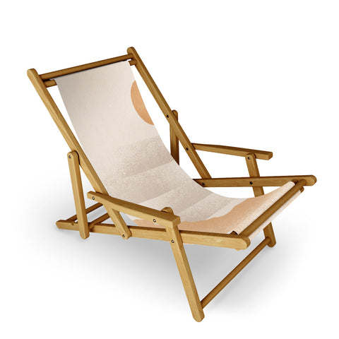 Lola Terracota Minimal sunset in earth tones Sling Chair