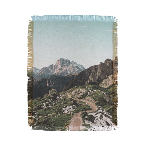 Luke Gram Italian Dolomites II Throw Blanket