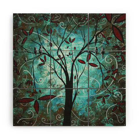 Madart Inc. Romantic Evening Wood Wall Mural