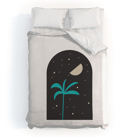 Mambo Art Studio Minimal Window Duvet Cover