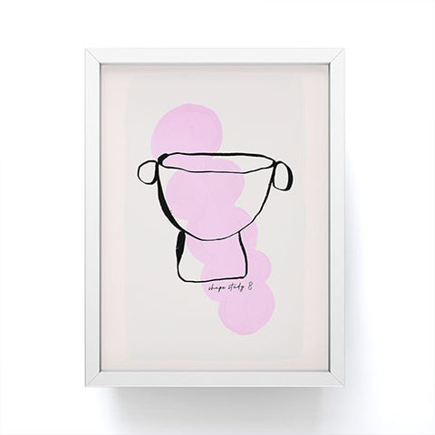 Mambo Art Studio Shape Study Kitchen Art 8 Framed Mini Art Print