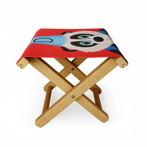 Mandy Hazell Sad Panda Folding Stool