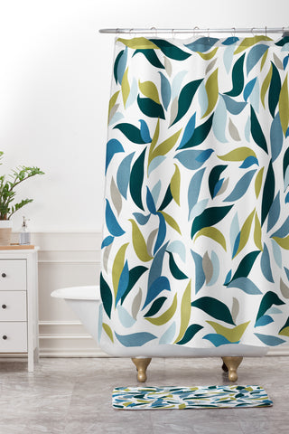 Mareike Boehmer Organic Pattern 1 Shower Curtain And Mat