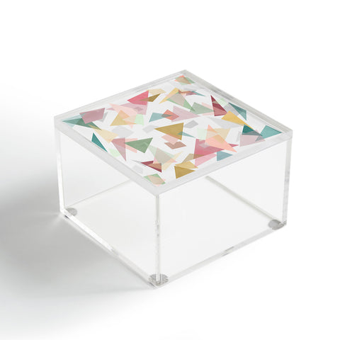 Mareike Boehmer Triangle Confetti 1 Acrylic Box