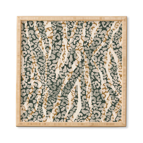 Marta Barragan Camarasa 0012 Wild animal skin Framed Wall Art