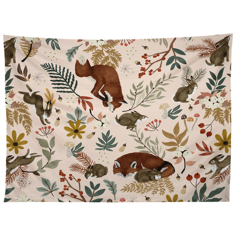 Marta Barragan Camarasa Animals winter wild nature 63 Tapestry